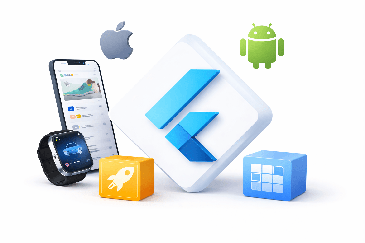Welche Apps wurden mit Flutter programmiert?