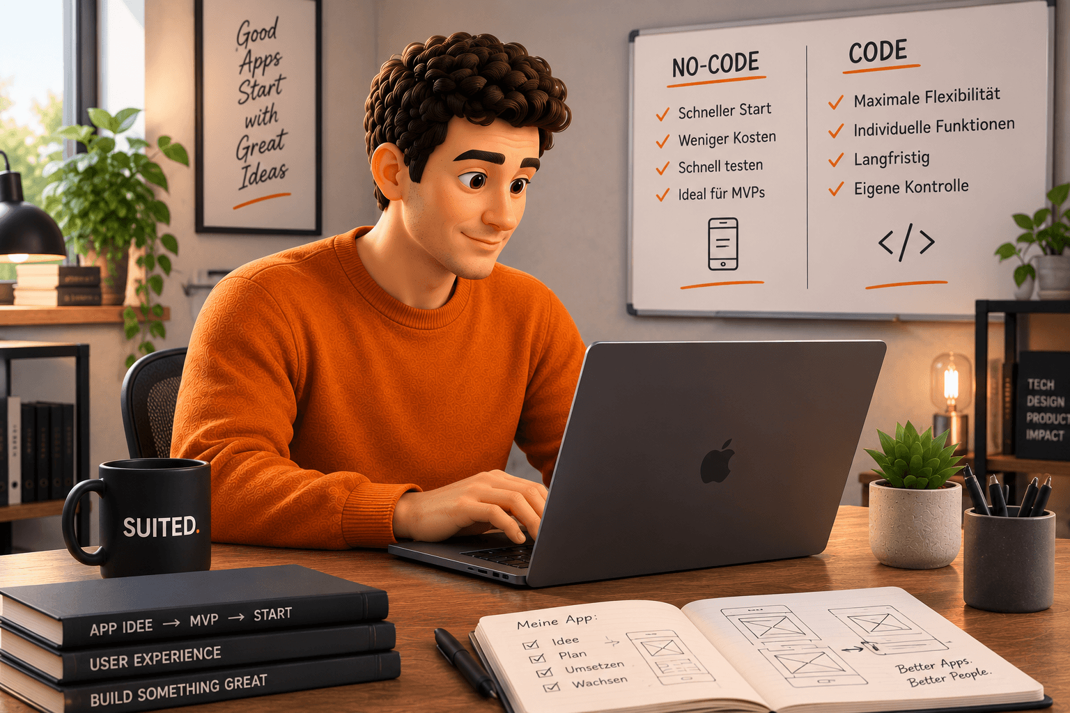 No-Code oder programmieren lernen für eine App?